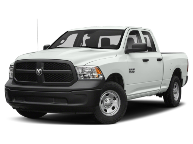 2014 RAM 1500 Tradesman in Bright White Clearcoat — front three-quarter view