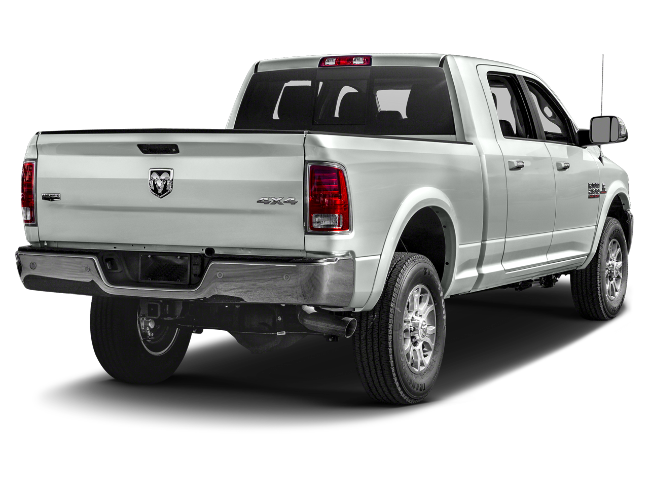 2018 RAM 2500 — rear three-quarter view