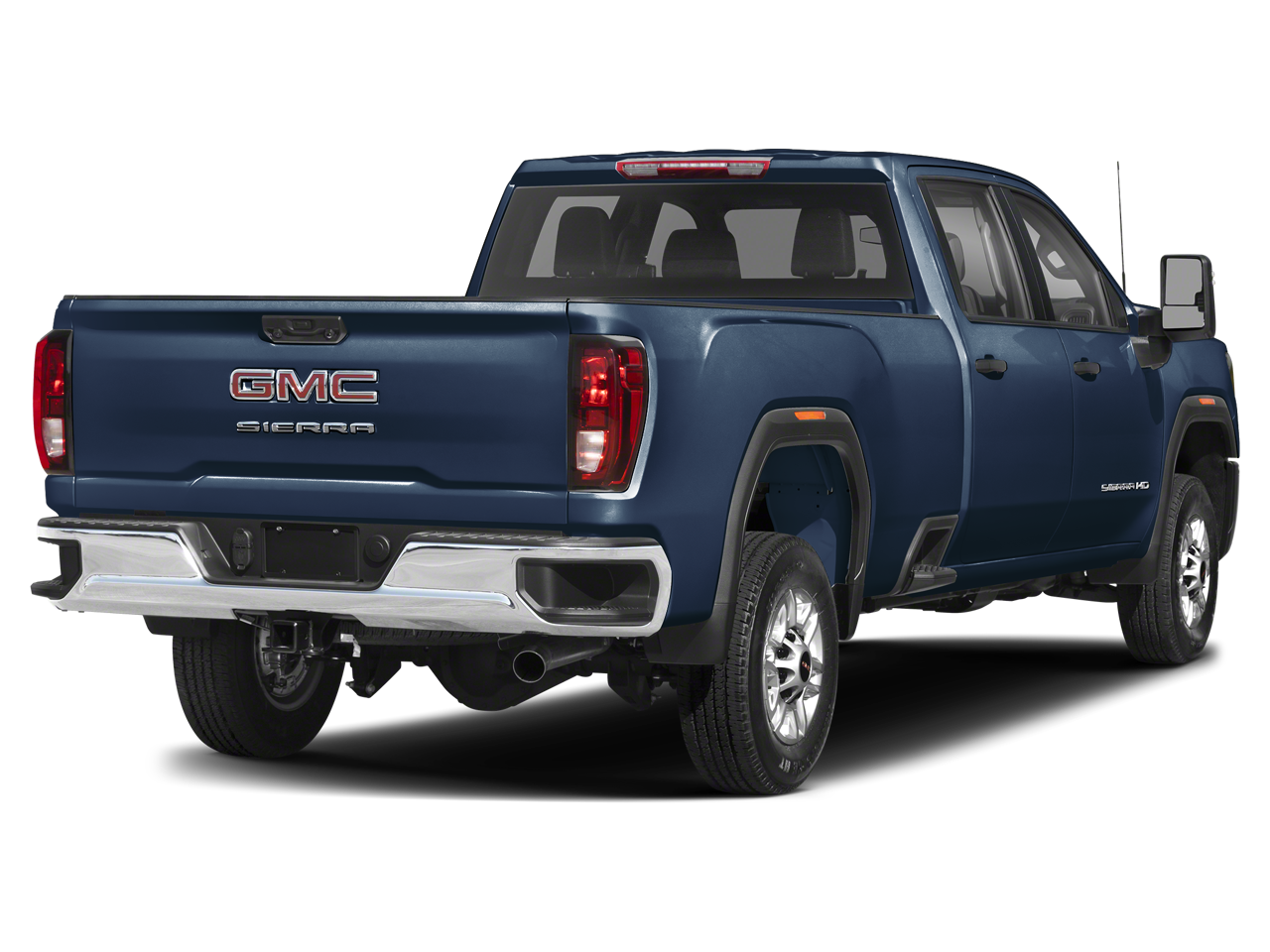 2025 GMC Sierra 2500 — rear three-quarter view