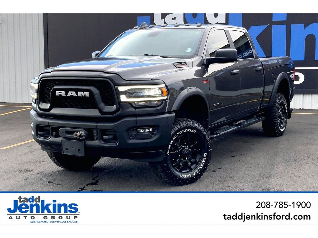 2020 RAM 2500 Power Wagon in Granite Crystal Metallic Clearcoat — front three-quarter view