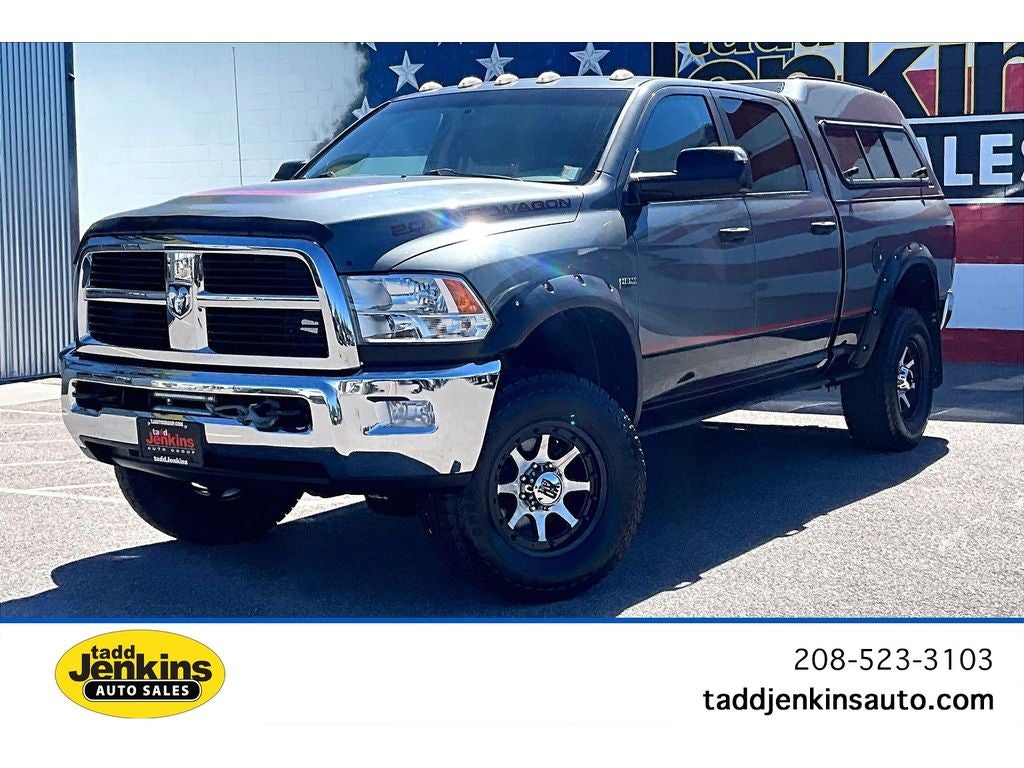 2011 Dodge Ram Pickup Power Wagon in Mineral Gray Metallic Clearcoat — front three-quarter view