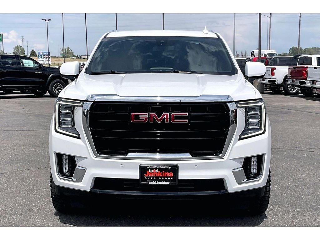 2022 GMC Yukon — rear three-quarter view
