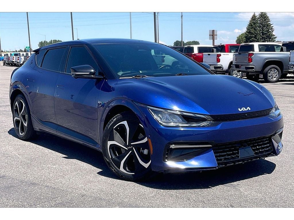2022 Kia EV6 — side profile view